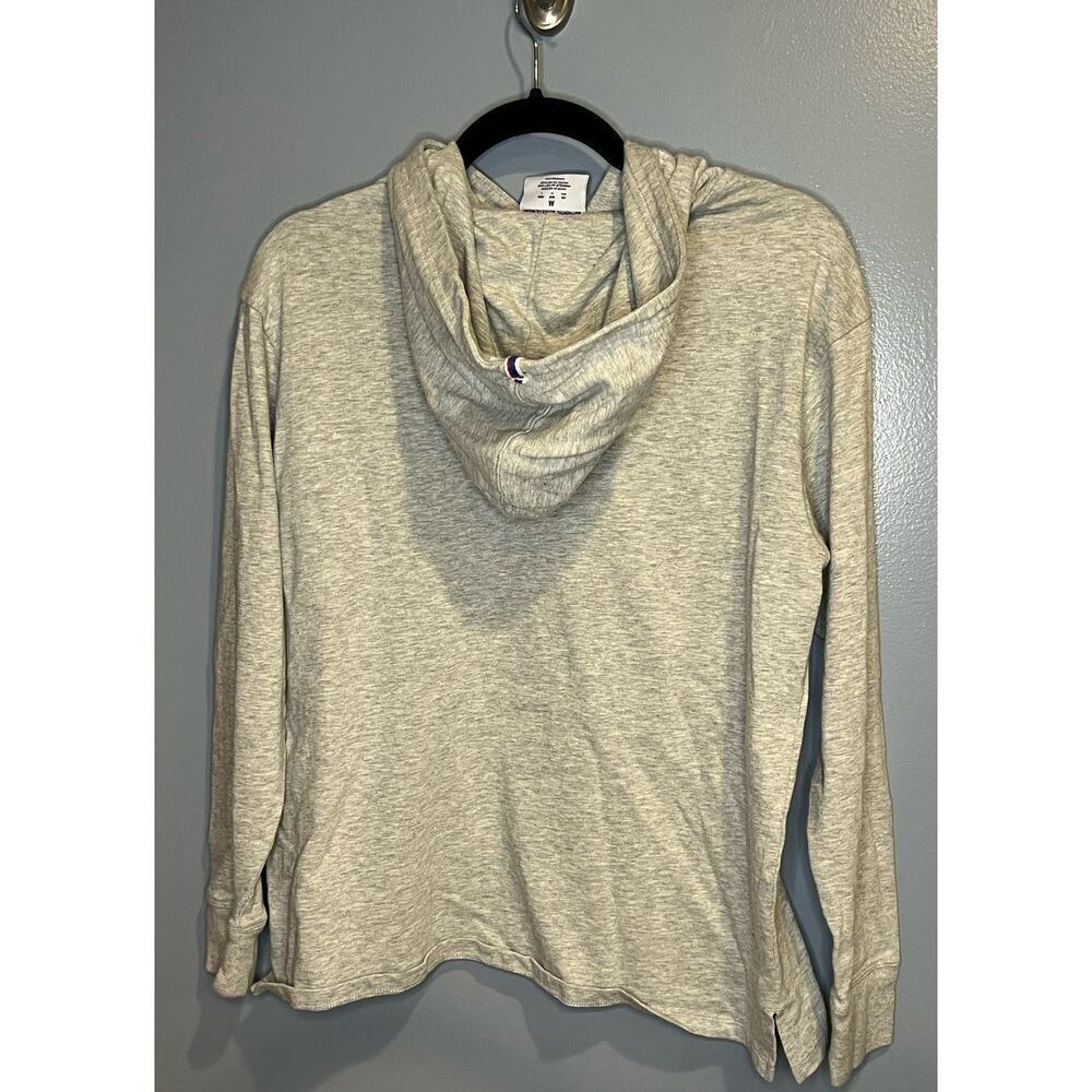 Champion Long Sleeve Hooded Shirt in Gray - Women’s - Size Medium - Picture 2 of 6